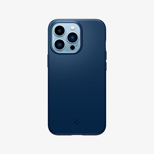ACS03674 - iPhone 13 Pro Max Case Thin Fit in black showing the back